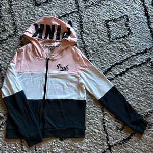 PINK Zip Up Hoodie